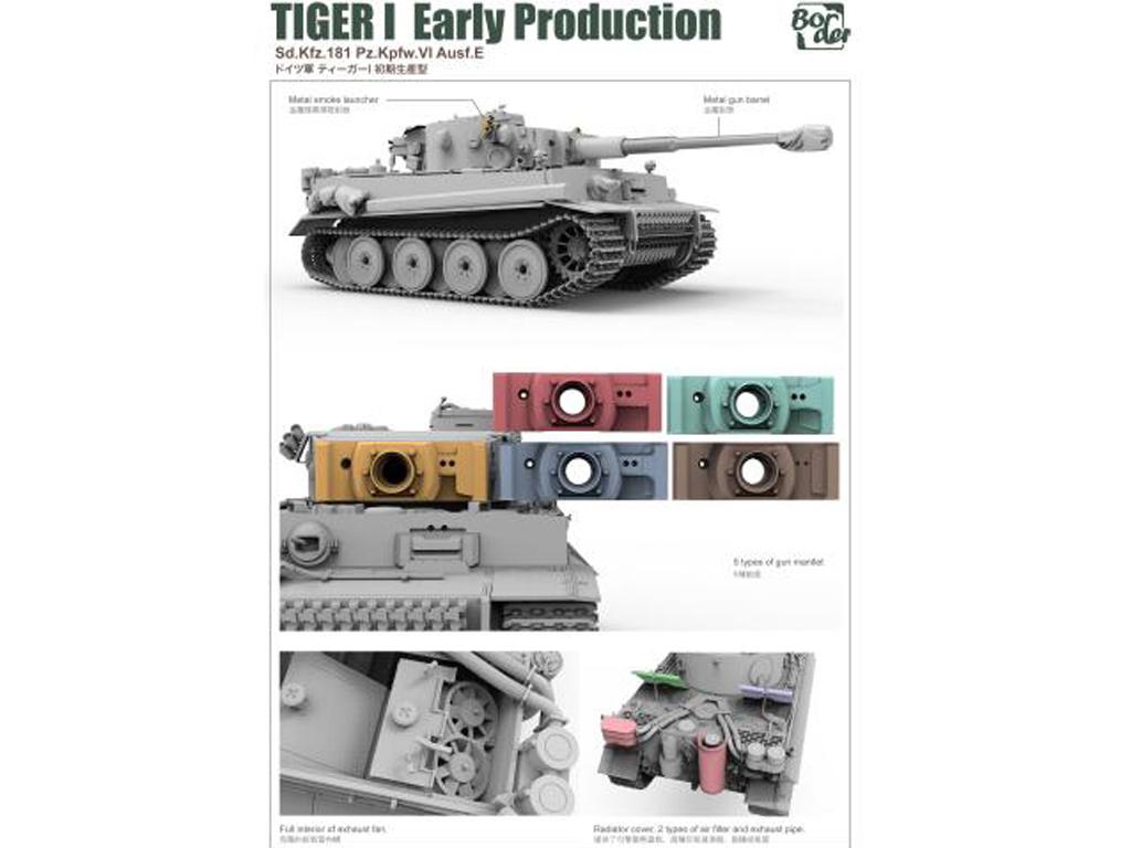 TIGER I Early Production, Battle of Kursk (Vista 4)