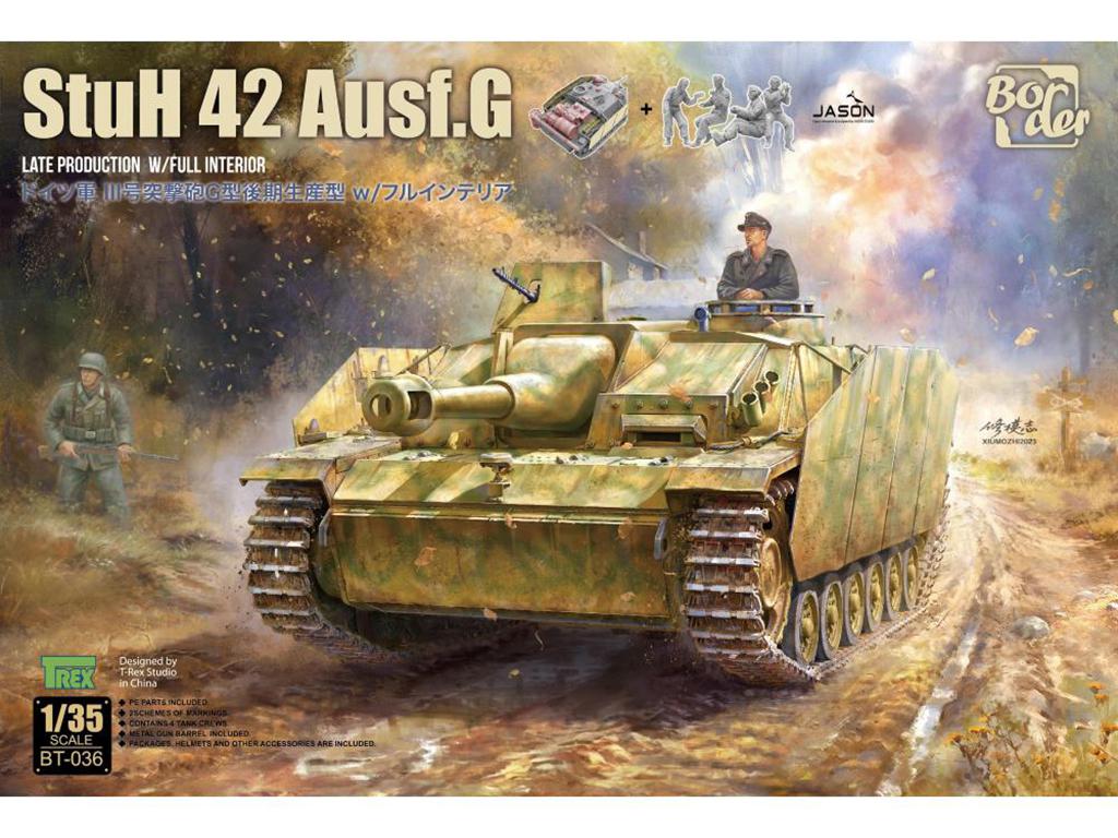 STUH 42 AUSF.G LATE full interior (Vista 1)