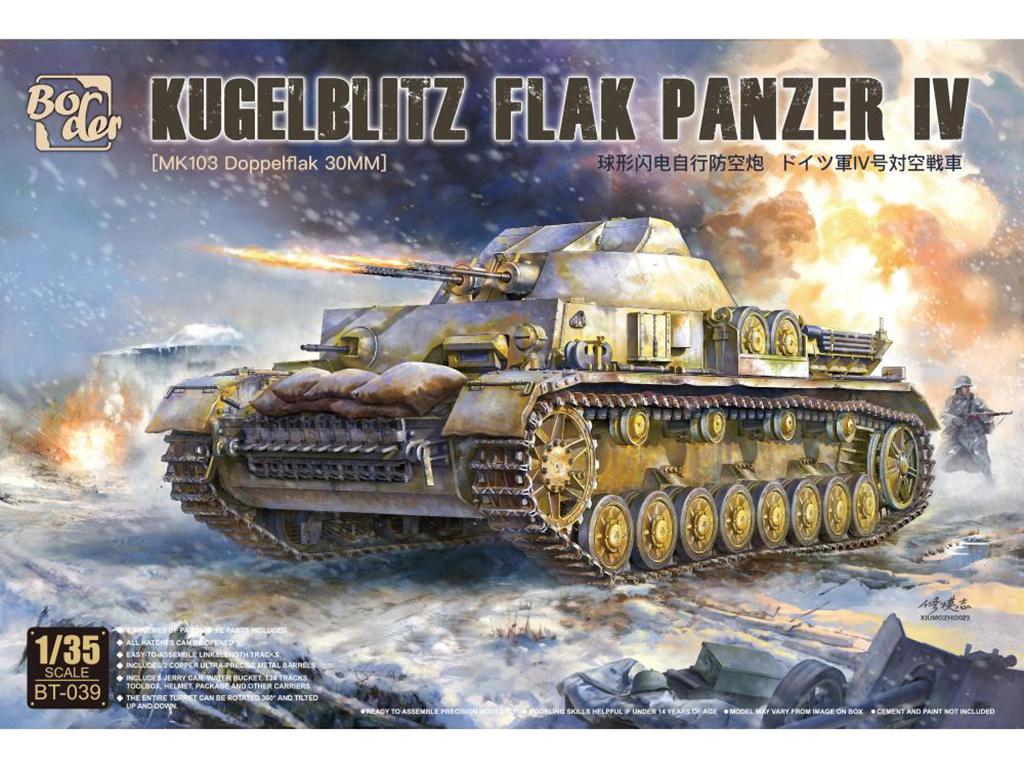 Kugelblitz Flak Panzer IV  (Vista 1)