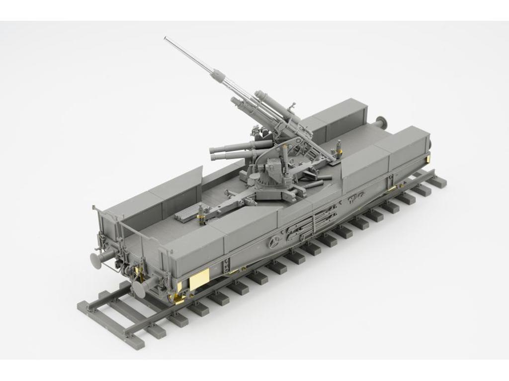 German 88mm Gun FlaK 36 with SSys Wagon (Vista 2)