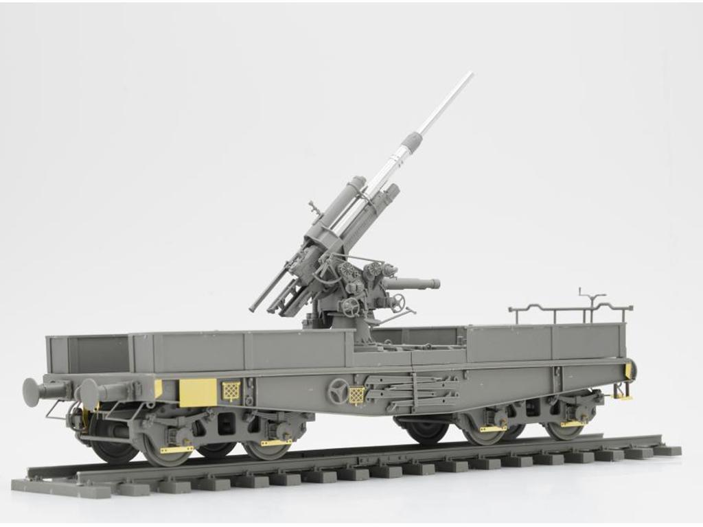 German 88mm Gun FlaK 36 with SSys Wagon (Vista 6)