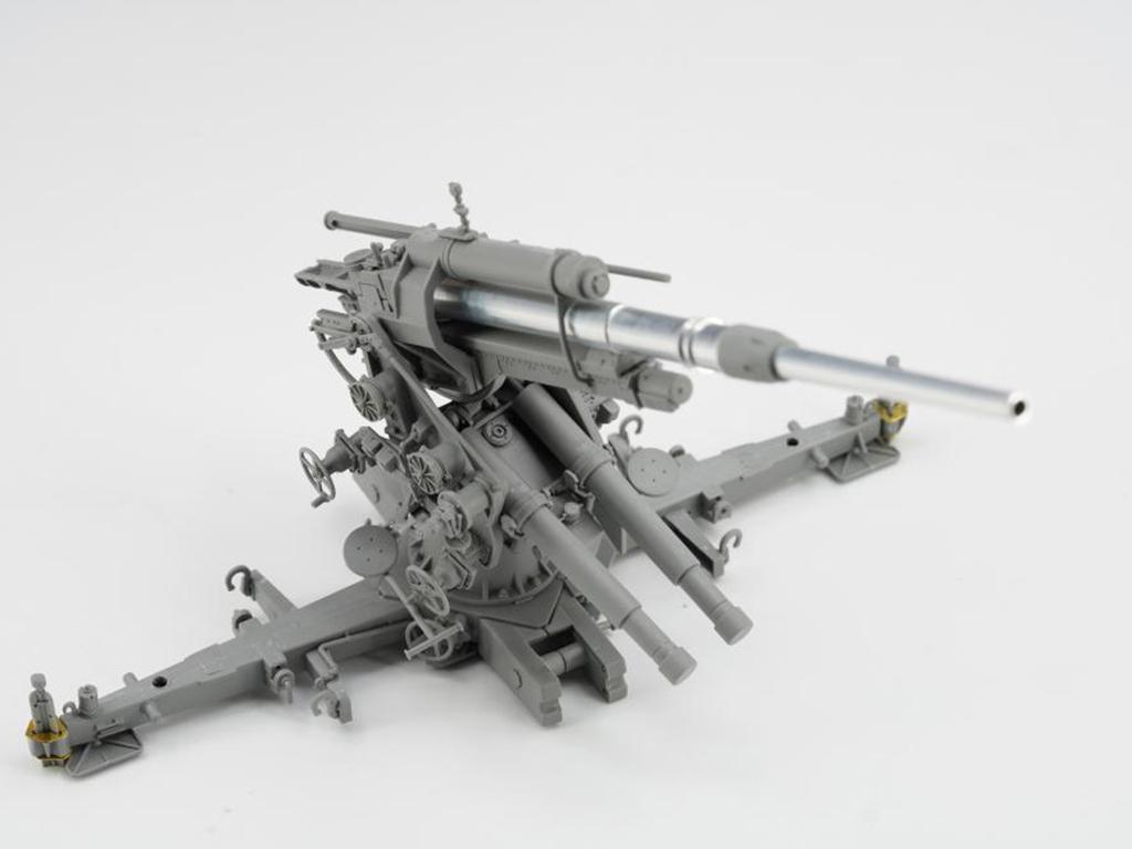 German 88mm Gun FlaK 36 with SSys Wagon (Vista 7)