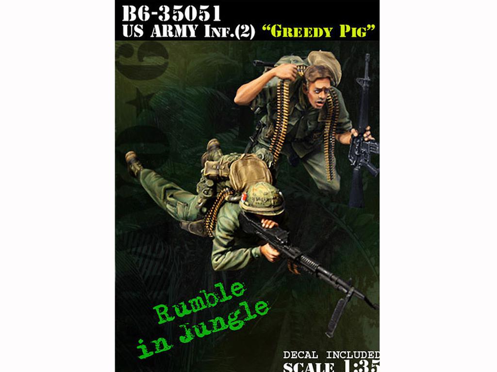 US Army Infantry (2) Greedy Pig (Vista 1)