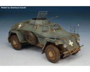 German Leichte Panzerspahwagen Sd.Kfz.22  (Vista 2)