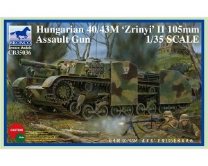 Hungarian 40/43M Zrinyi II 105mm Assault  (Vista 1)