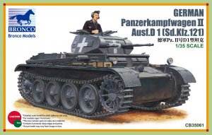 German Panzerkampwagen II Ausf D  SdkFz  - Ref.: BRON-CB35061