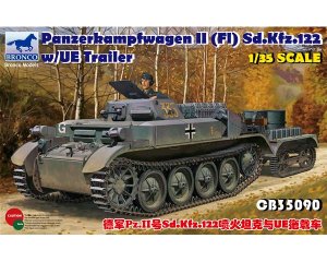 PzKpfw. II(F) Sd.Kfz.122 w/UE Trailer  (Vista 1)