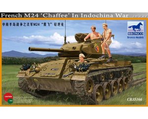 French M24 Chaffee In Indochina War  (Vista 1)