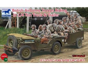 British Airborne Troops Riding In 1/4 To  (Vista 1)