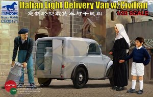 Italian Delivery Van w/civilian  (Vista 1)