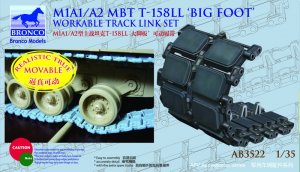 Cadenas US M1A1/A2 MBT T-158LL ‘Big Foot  (Vista 1)