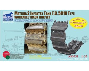 Cadenas Matilda Mk.II T.D.5910 Type Work  (Vista 1)