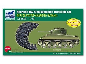 Cadenas Sherman Mod. T62  (Vista 1)