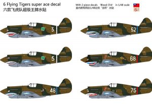 Curtiss P-40C Hawk 81-A2 Fighter - AVG F  (Vista 2)