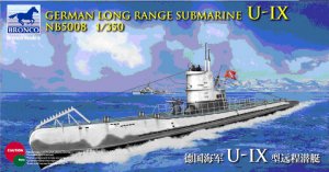 Submarino Alemán Largo alcance Tipo U-I  (Vista 1)