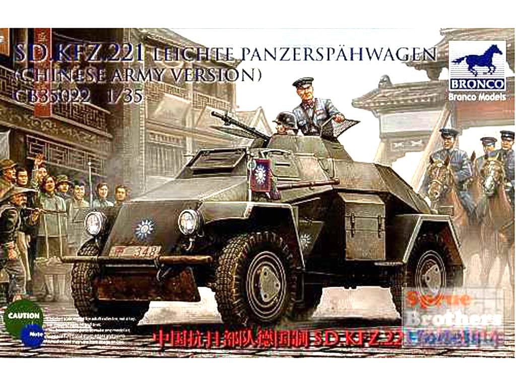 Sd.Kfz.221 Leichte Panzerspahwagen   (Vista 1)