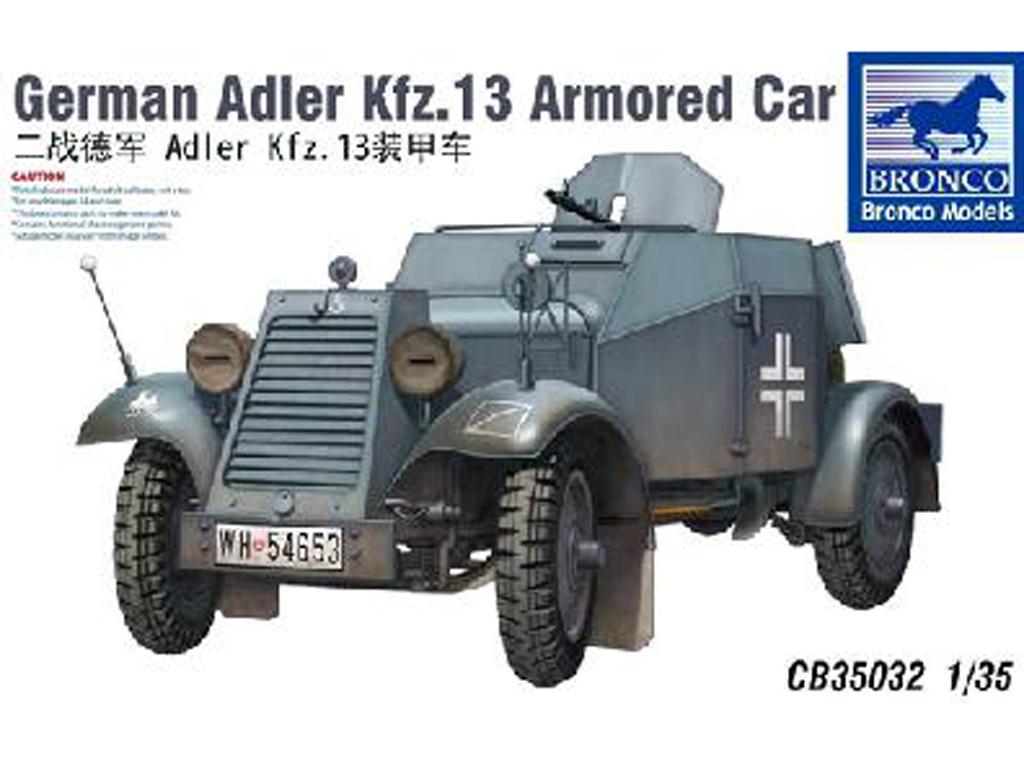 German Adler Kfz. 13 Armored car (Vista 1)