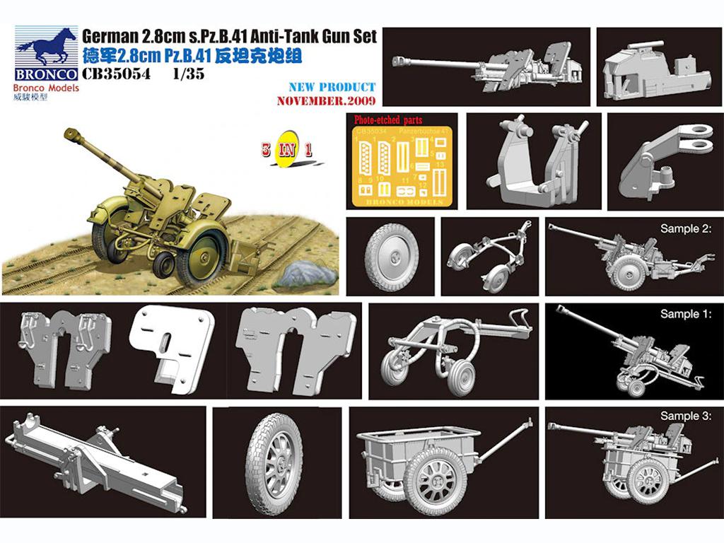 Cañón anticarro alemán s.Pz.B.41 2,8cm. (Vista 2)