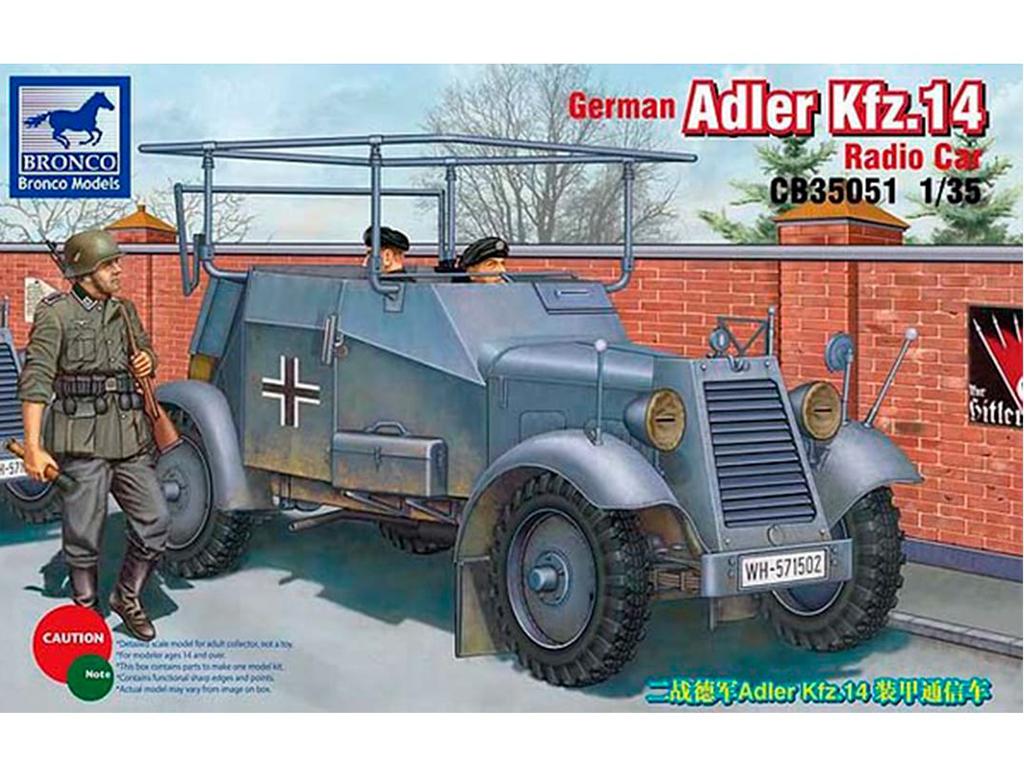 German Adler Kfz. 14 Radio car (Vista 1)