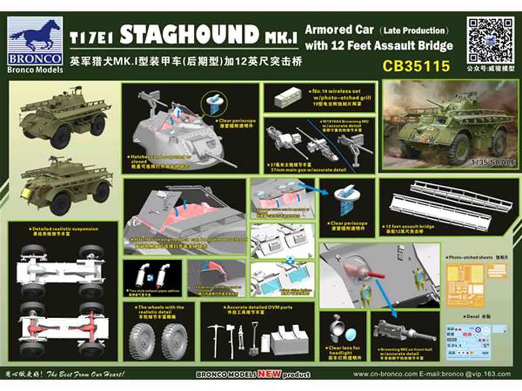 T17E1 Staghound MK.I Armored Car Late Pr (Vista 2)