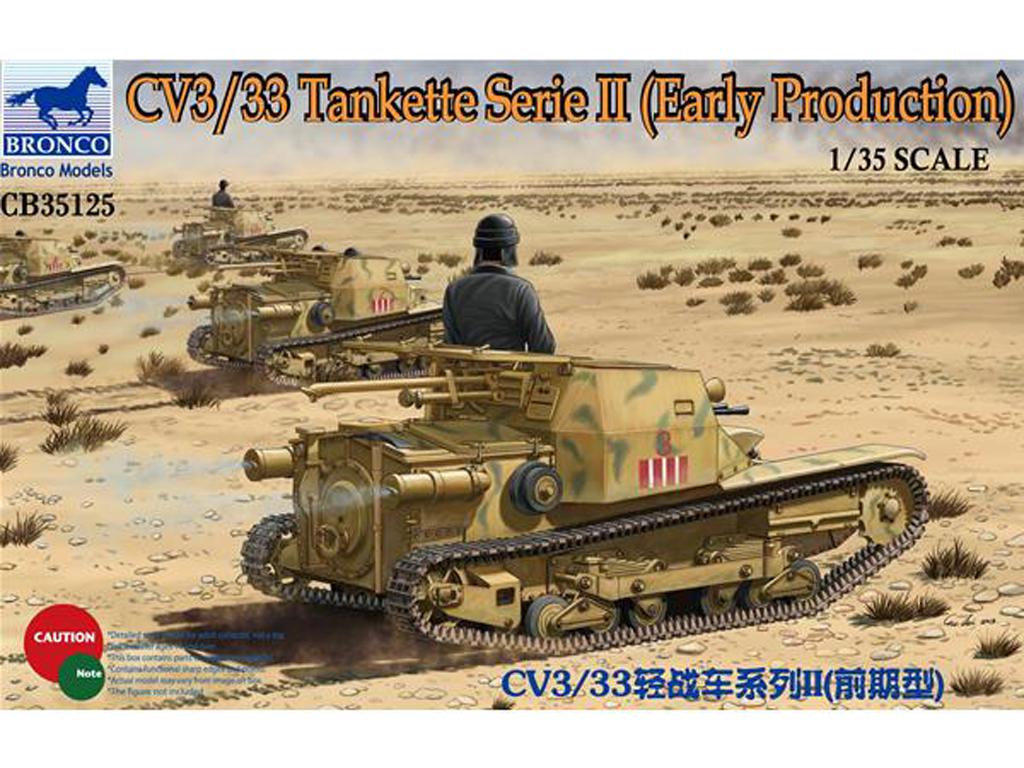 CV3/33 Tankette Serie II  (Vista 1)