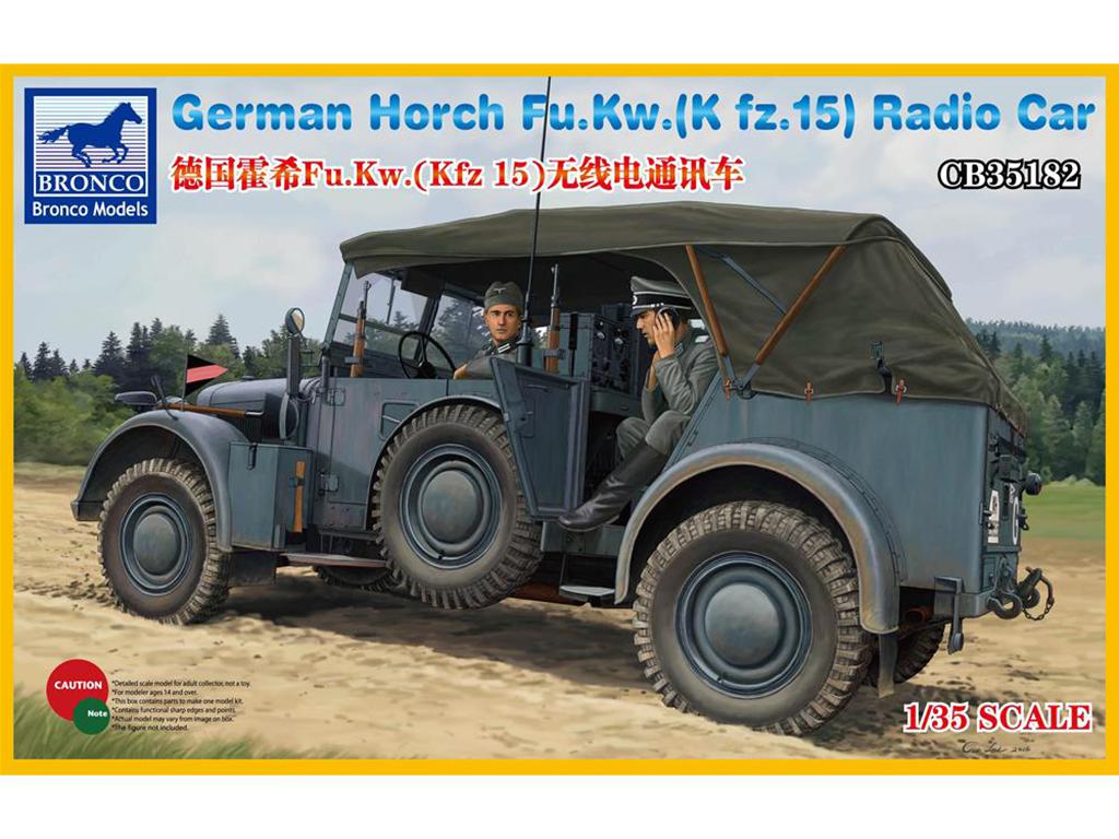 Automóvil alemán Horch Fu.Kw. de radio (Vista 1)