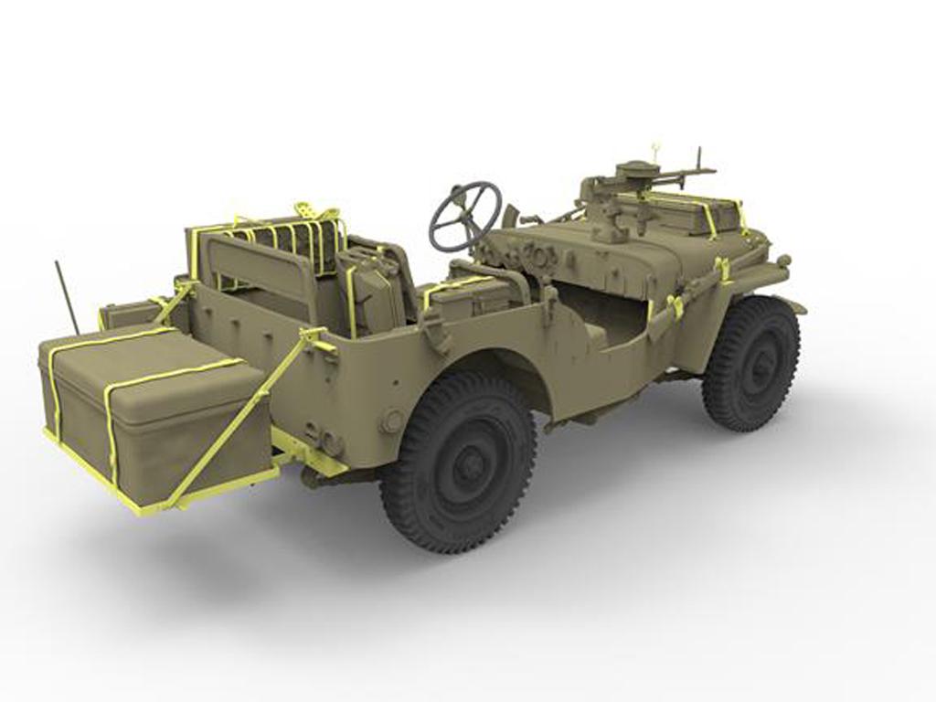 British Recce and Signals Light Truck (2 Kits ) with Crews (Vista 5)