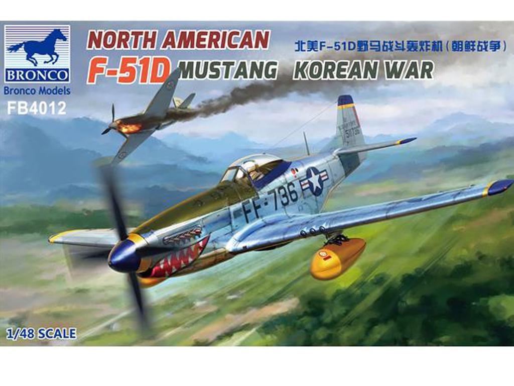 North American F-51D Mustang Korean War (Vista 1)