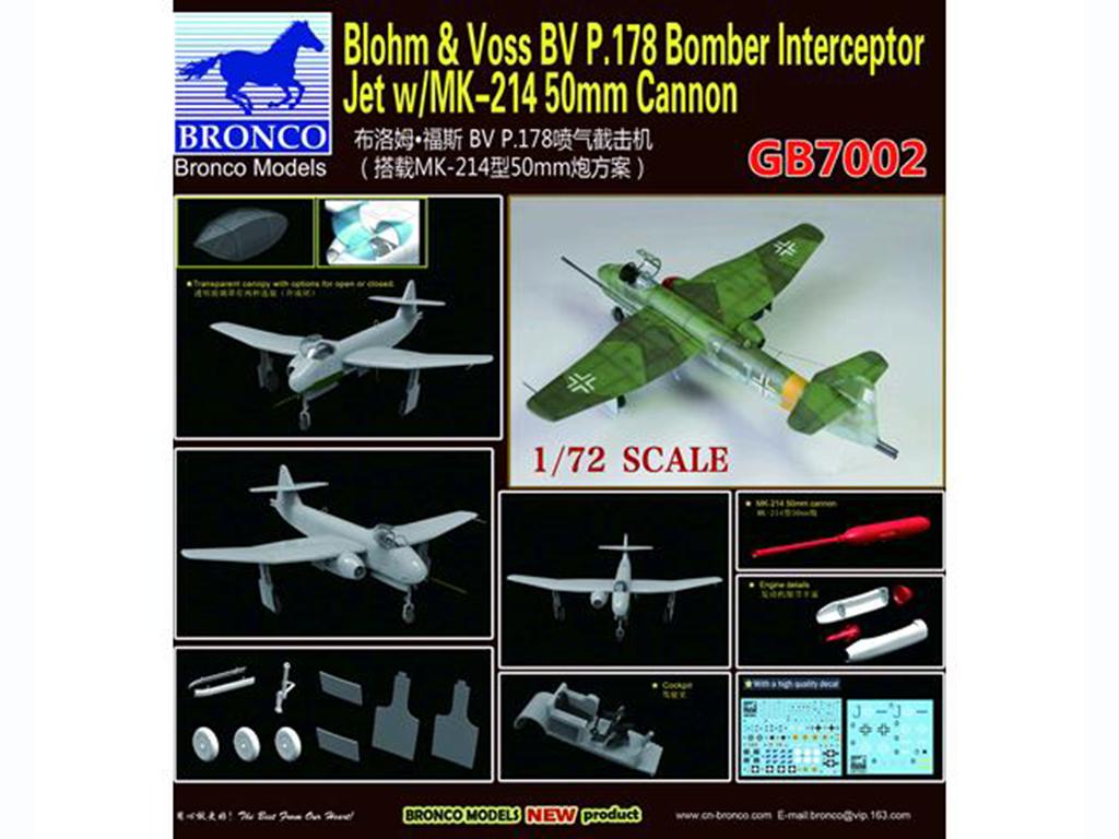 Blohm & Voss BV P.178 Bomber Interceptor (Vista 3)