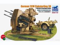 German 2cm Flakvierling 38 con remolque (Vista 3)