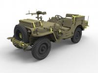 British Recce and Signals Light Truck (2 Kits ) with Crews (Vista 10)