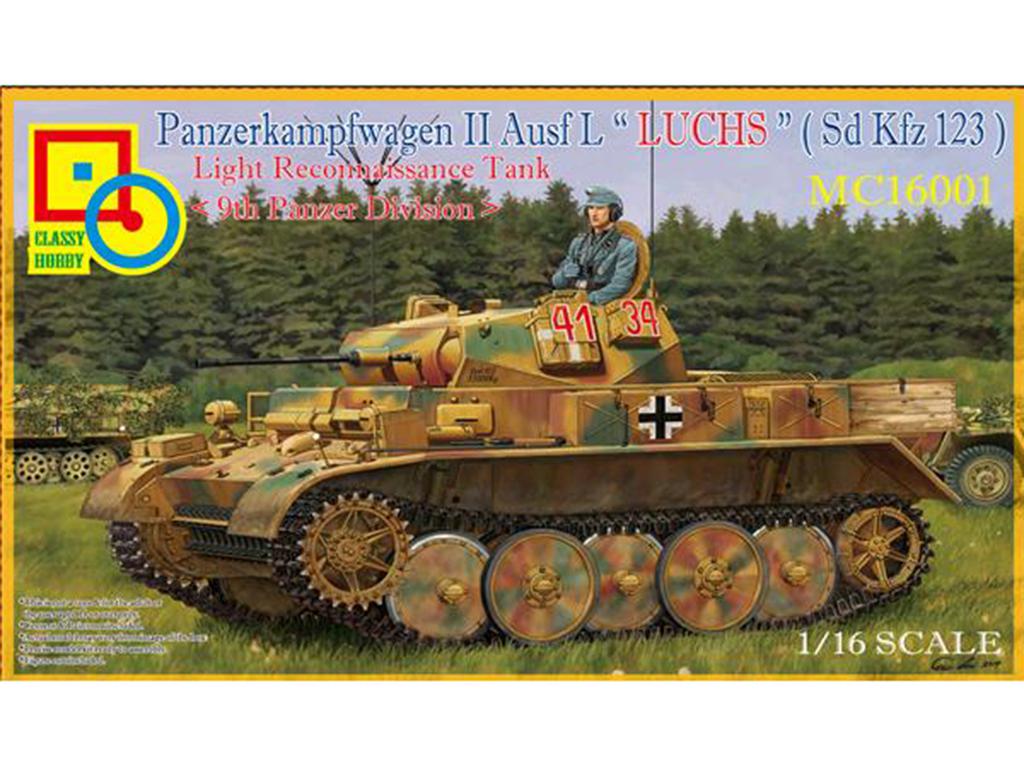 Panzerkampfwagen II Ausf.L Luchs (Vista 1)