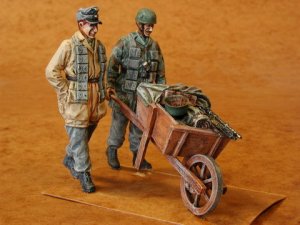 Fallschirmjäger  con carreta  (Vista 1)