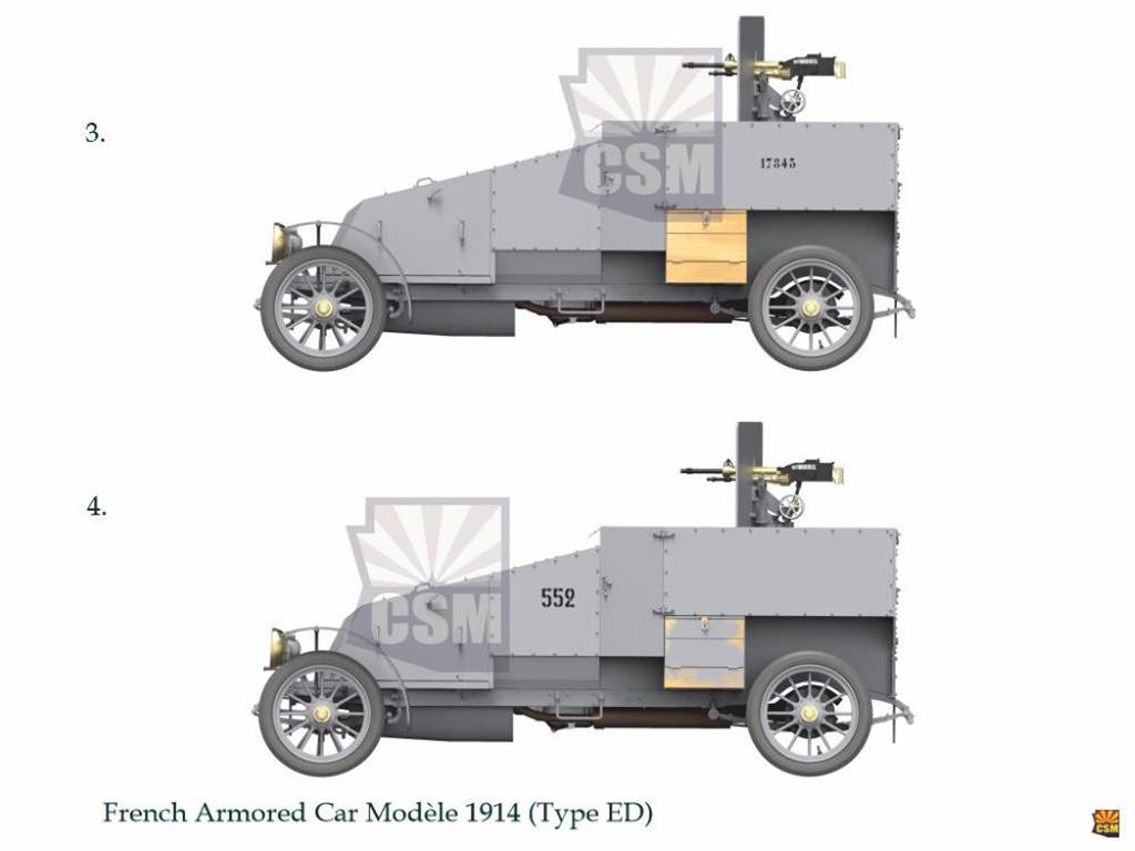 French Armoured Car Model 1914 (Vista 9)