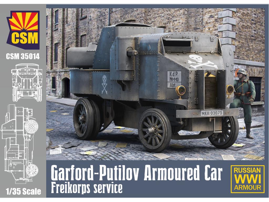 Garford-Putilov Armoured Car, Freikorps Service (Vista 1)