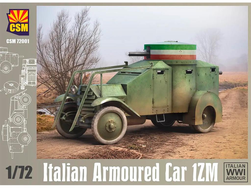 Italian Armoured Car 1ZM  (Vista 1)