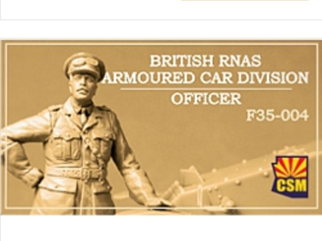 British RNAS Armoured Car Division Officer (Vista 1)