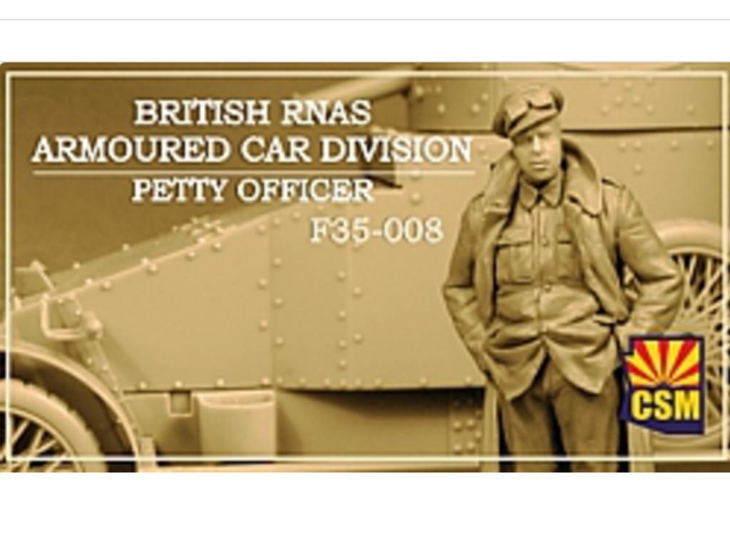 British RNAS Armoured Car Division Petty Officer (Vista 1)