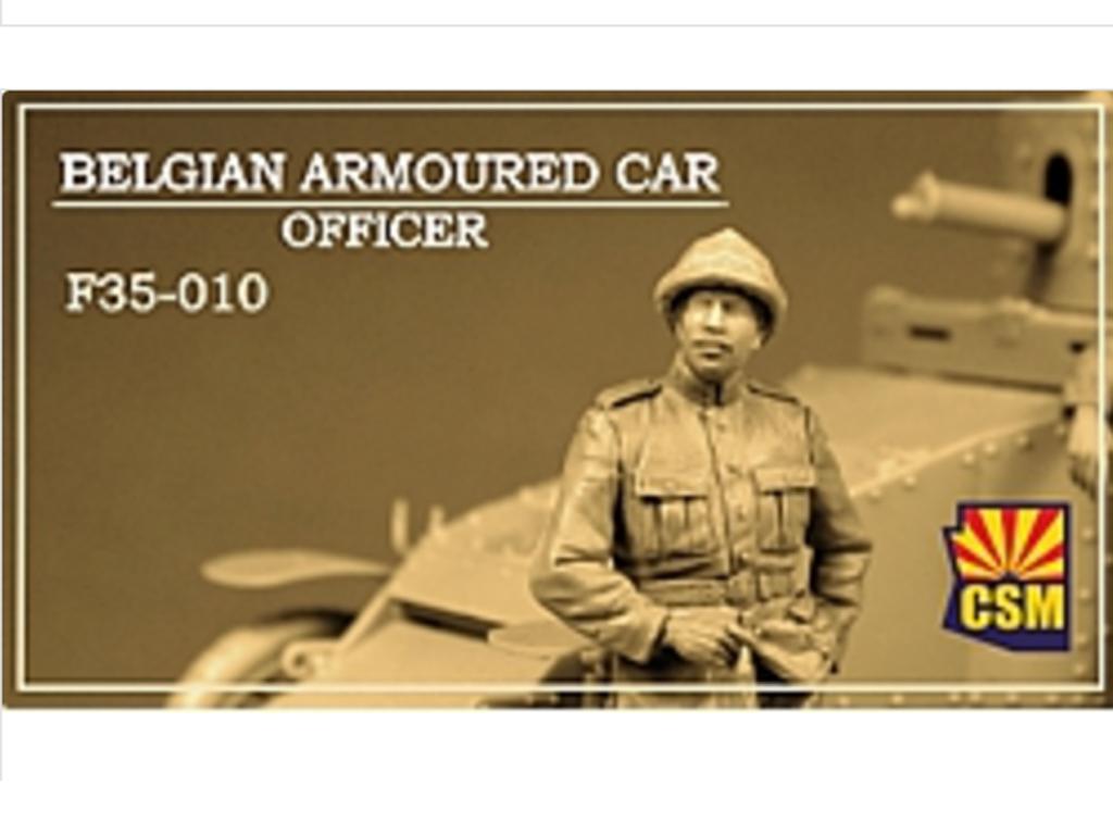 Belgian Armoured car officer (Vista 1)