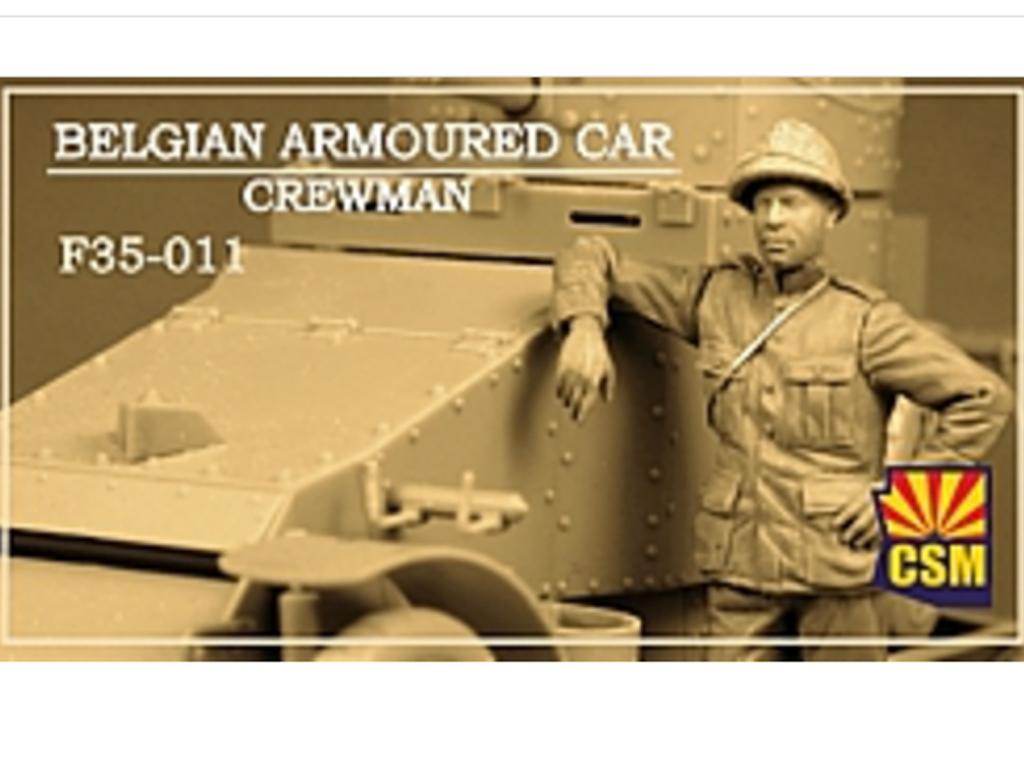 Belgian Armoured car crewman (Vista 1)