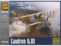 CAUDRON G.III French WWI biplane (Vista 9)