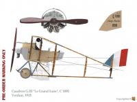 CAUDRON G.III French WWI biplane (Vista 11)