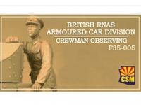 British RNAS Armoured Car Division Crewman Observing (Vista 3)