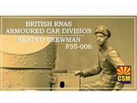 British RNAS Armoured Car Division seated crewman (Vista 3)