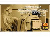 British RNAS Armoured Car Division Petty Officer Relief (Vista 3)