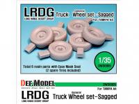 Juego de ruedas de camión LRDG del Reino Unido (Vista 5)