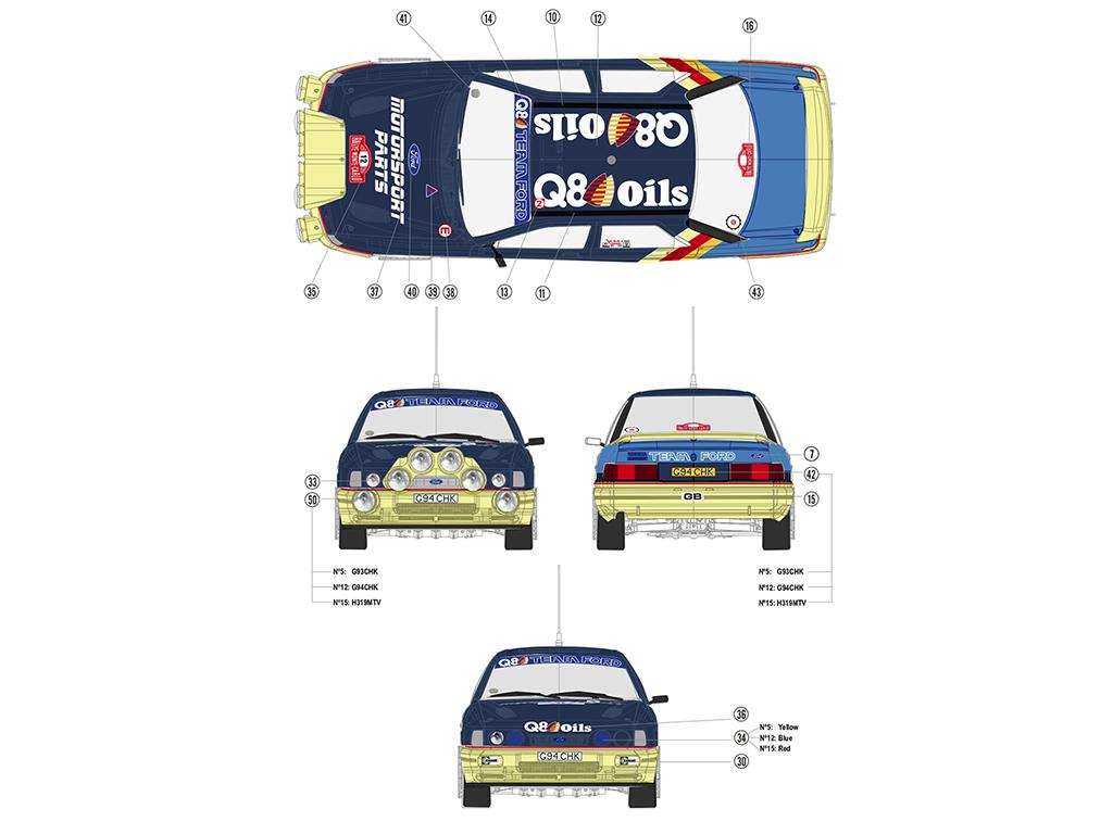 Ford Sierra Cosworth 4x4 Rally Monte Carlo 1991 (Vista 15)