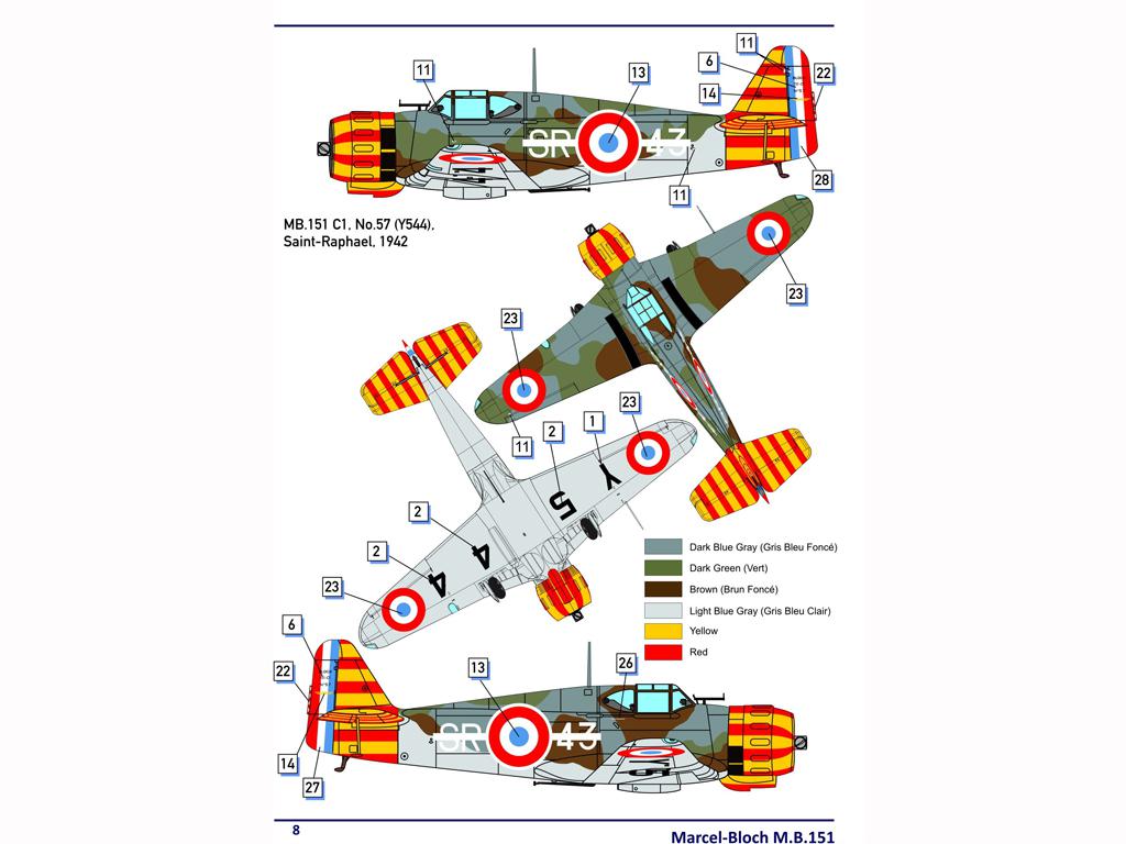 Bloch MB.151C.1 (Vista 3)