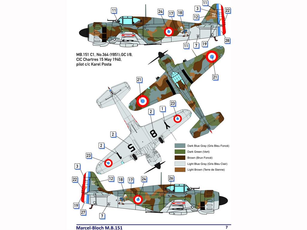 Bloch MB.151C.1 (Vista 4)