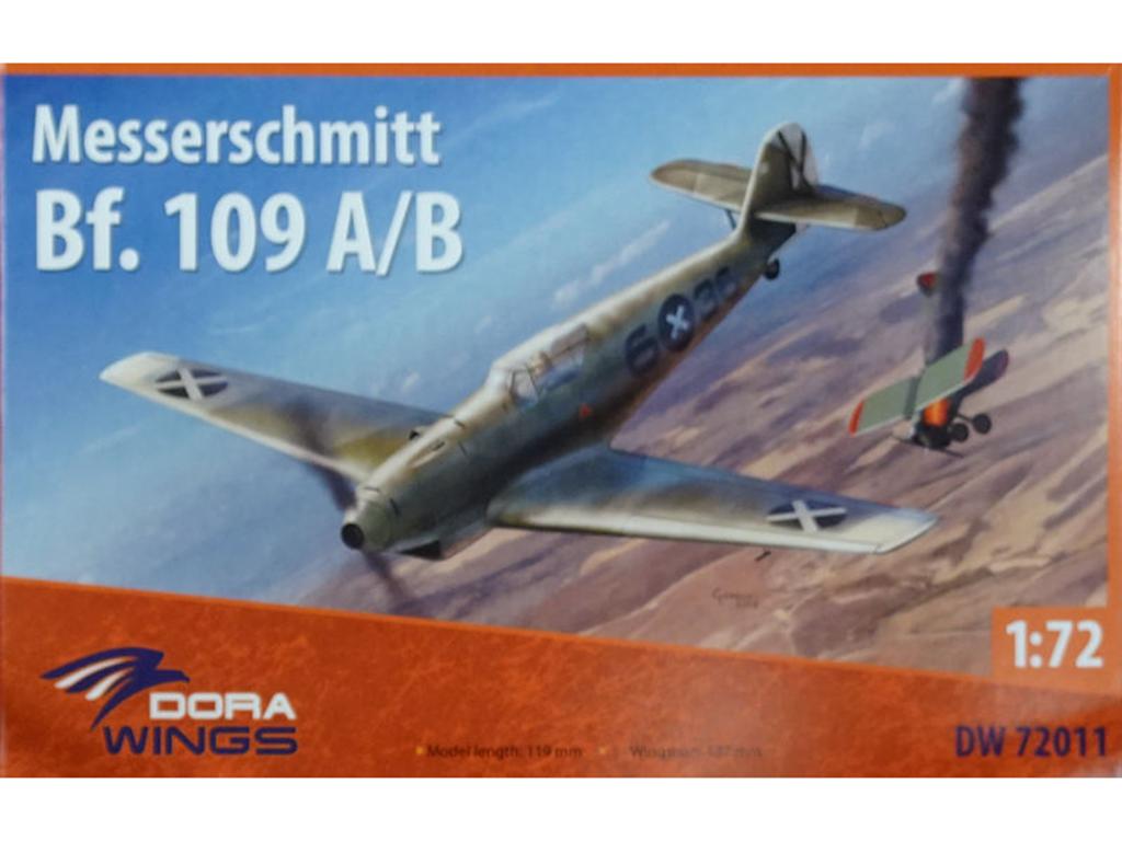 Messershmitt Bf.109 A/B Legion Condor (Vista 1)